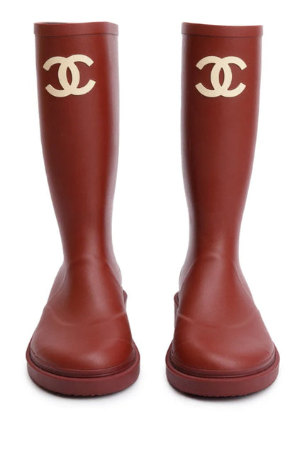 Elegant Classic Waterproof Tall Boots – Timeless Style & Comfort