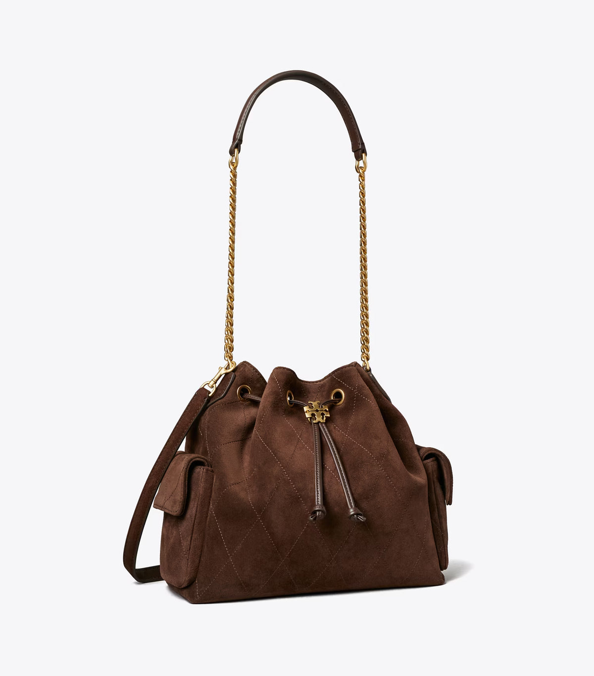 Charlie Suede Shoulder Bag
